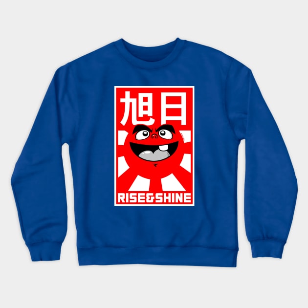 Kyokujitsu - Rise and Shine Crewneck Sweatshirt by wloem